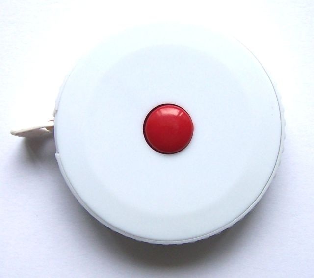 Memolon Bandmaß mit Feststeller, 150cm x 8mm