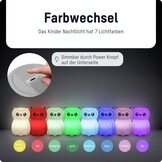 Ansmann Nachtlampje Uil Finn voor kinderen