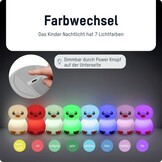 Ansmann Night light Penguin Leon for children