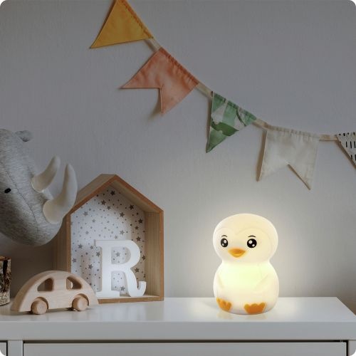 Ansmann Night light Penguin Leon for children