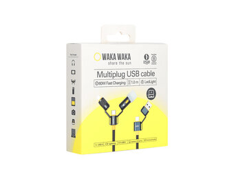 WakaWaka Connect - Multiplug USB Cable
