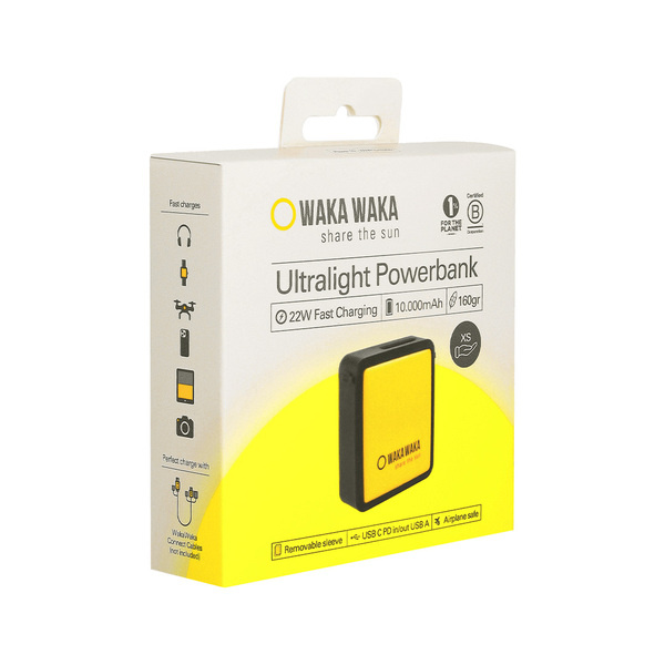 WakaWaka Ultralichte Powerbank Power 10 10000 mAh