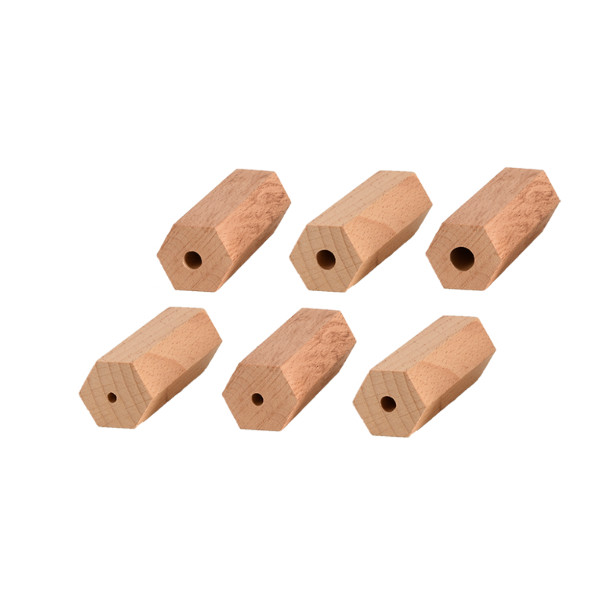 Single bijenhuis (6 stuks, verschillende diameters)