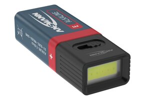Ansmann 9V Batterij met COB-LED lamp