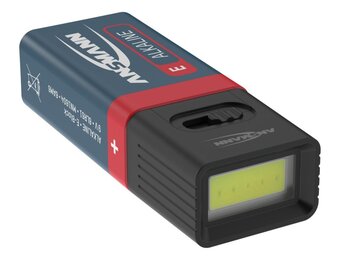 Ansmann 9V Battery with COB LED Light