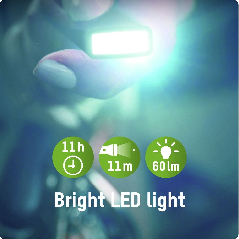 Ansmann 9V Batterie mit COB-LED-Leuchte