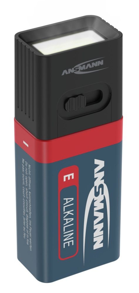 Ansmann 9V Battery with COB LED Light