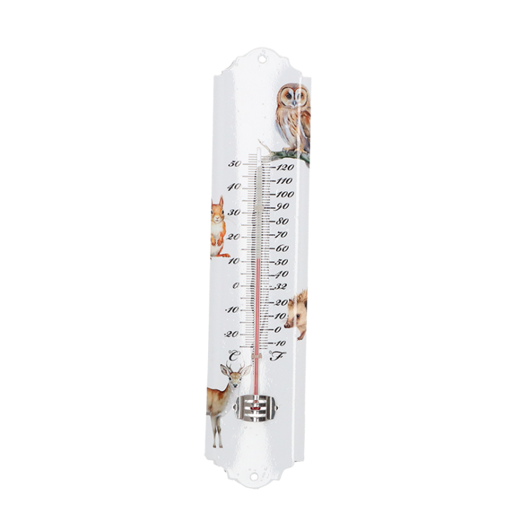 Thermometer Aquarell Waldtiere