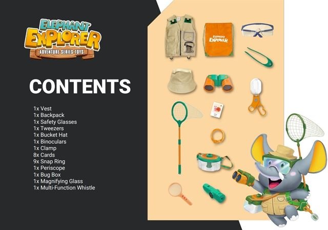 Byomic Kids Explorer Set 28 pieces