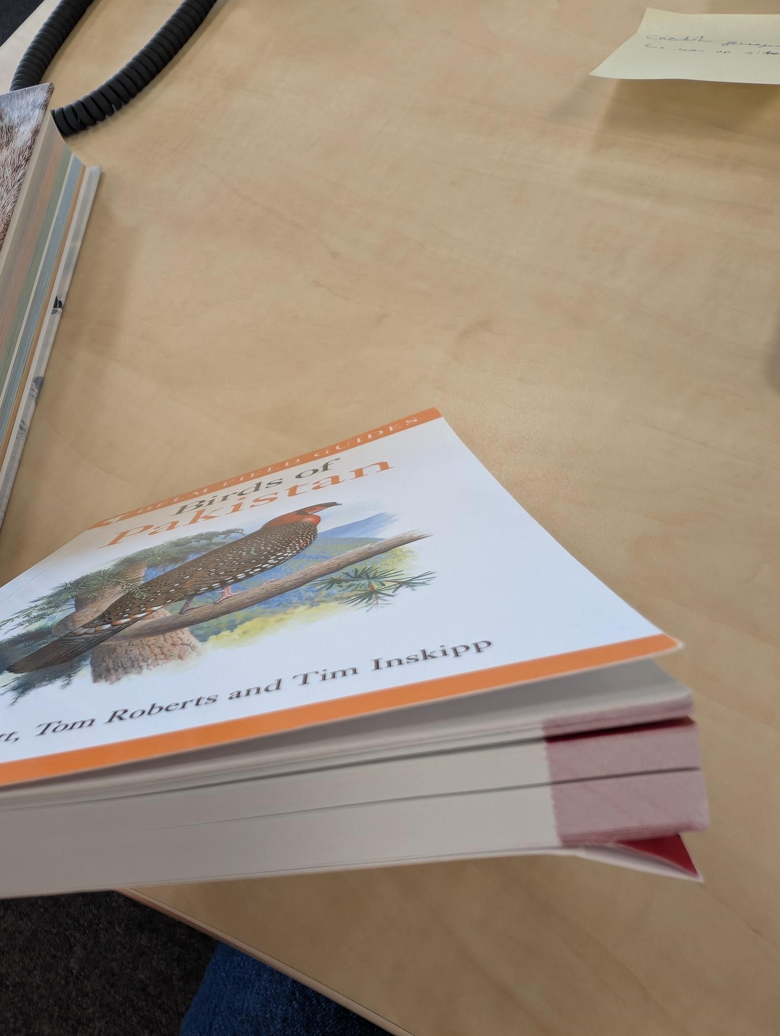 Damaged copy - Birds of Pakistan