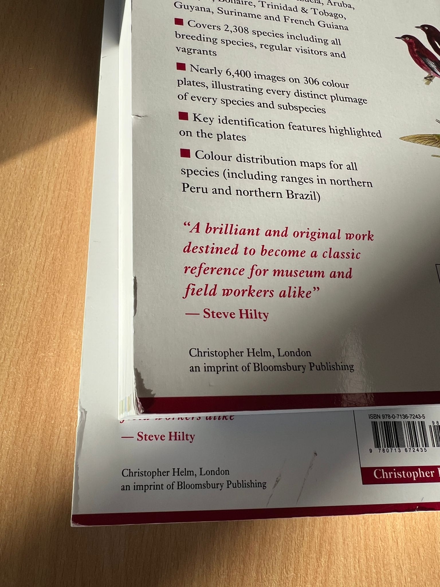 Damaged copy - Birds of Northern South America, Volume 2: Plates and Maps - An Identification Guide