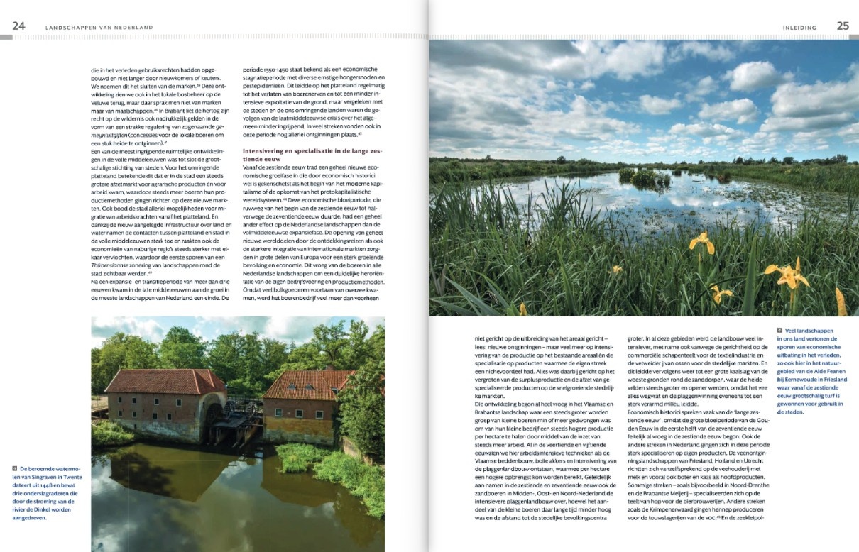 Landschappen van Nederland - Handboek voor de geschiedenis van onze leefomgeving