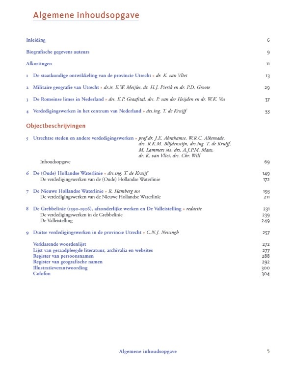 Atlas van historische verdedigingswerken in Nederland - Utrecht