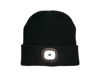 Kikkerland Muts met Oplaadbare LED Lamp