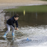 Fishing net bamboo for kids