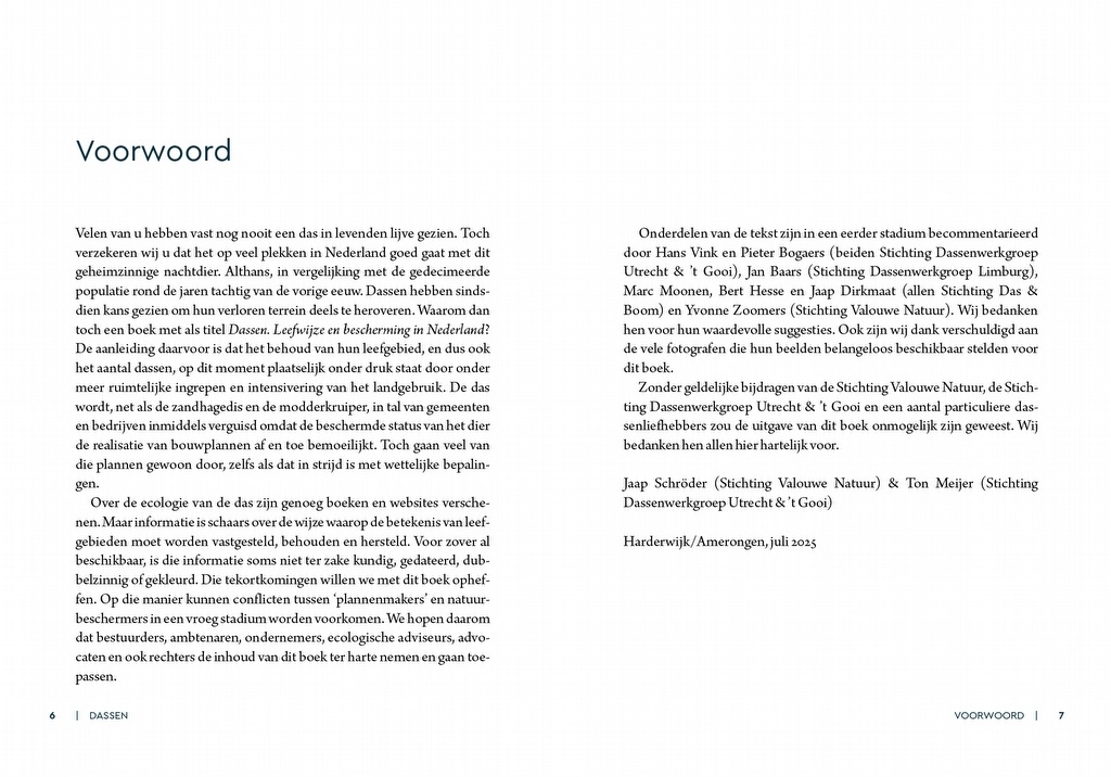 Dassen - Leefwijze en bescherming in Nederland