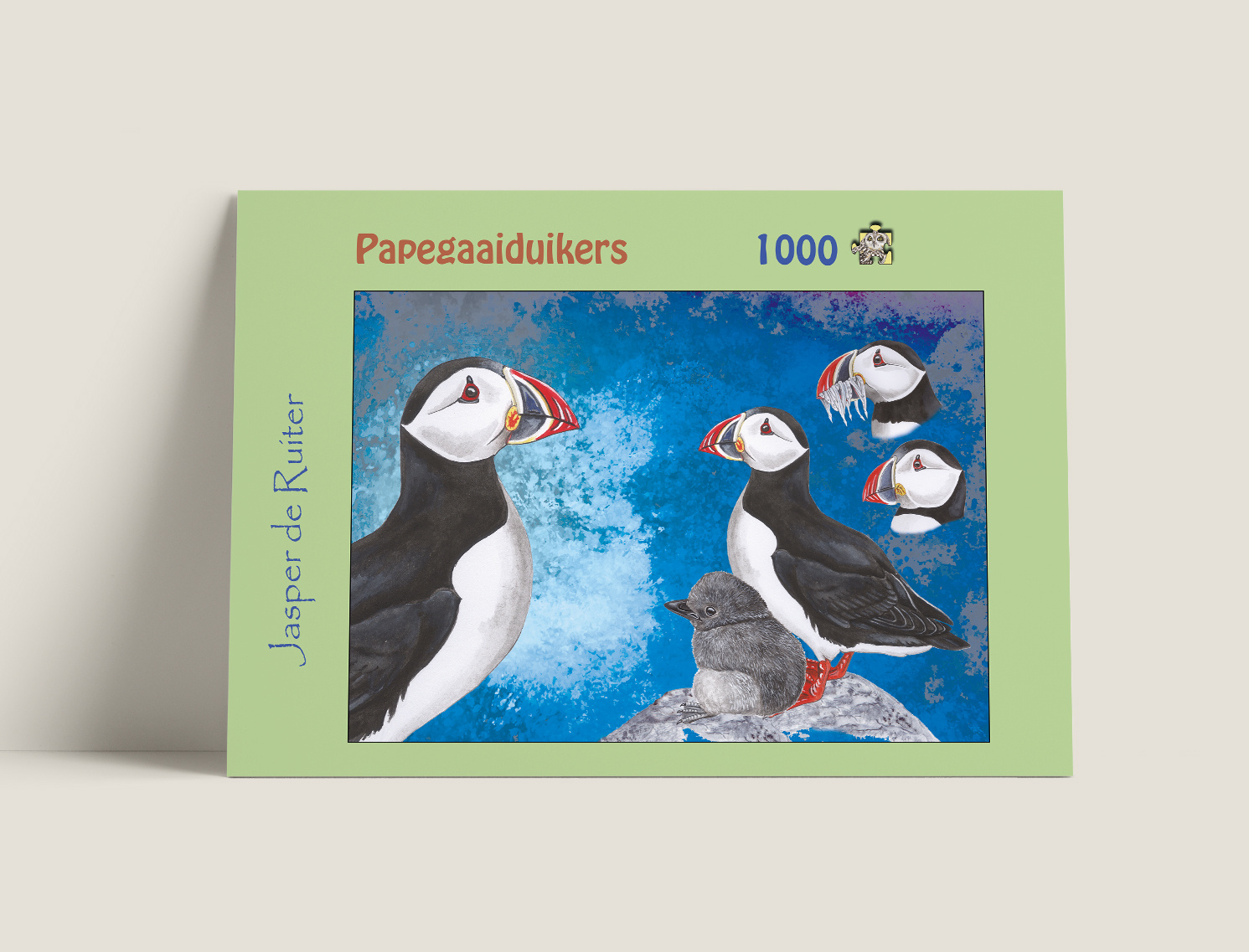 Puzzle Papegaaiduikers (1000 stück)