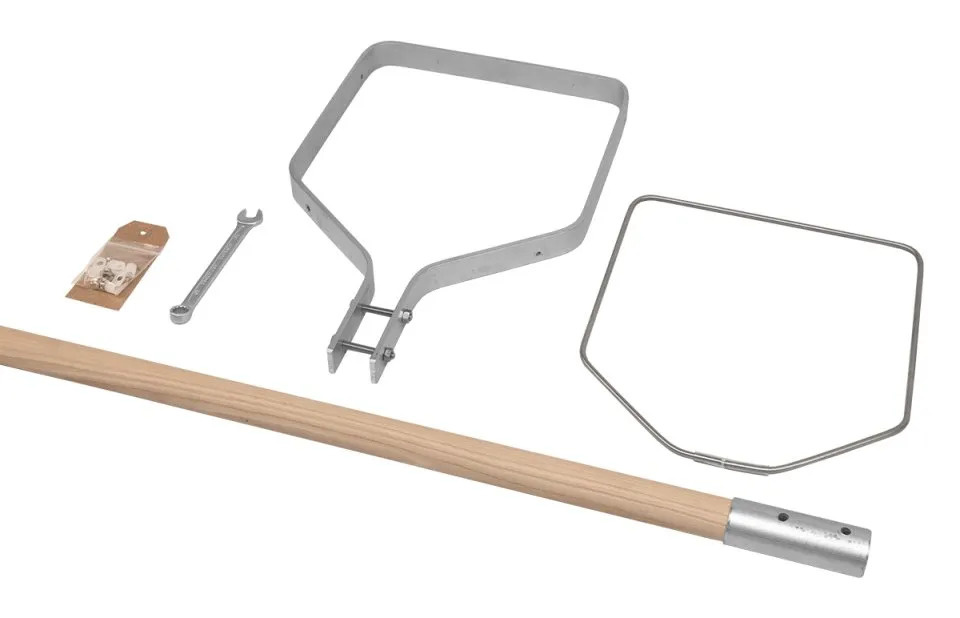 NHBS Compleet Handnet (250 µm maaswijdte) met Frame en Stok