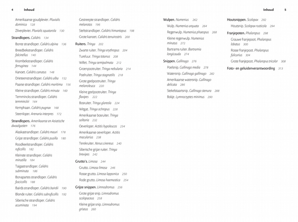 Veldgids Steltlopers van Europa - Alle Europese soorten