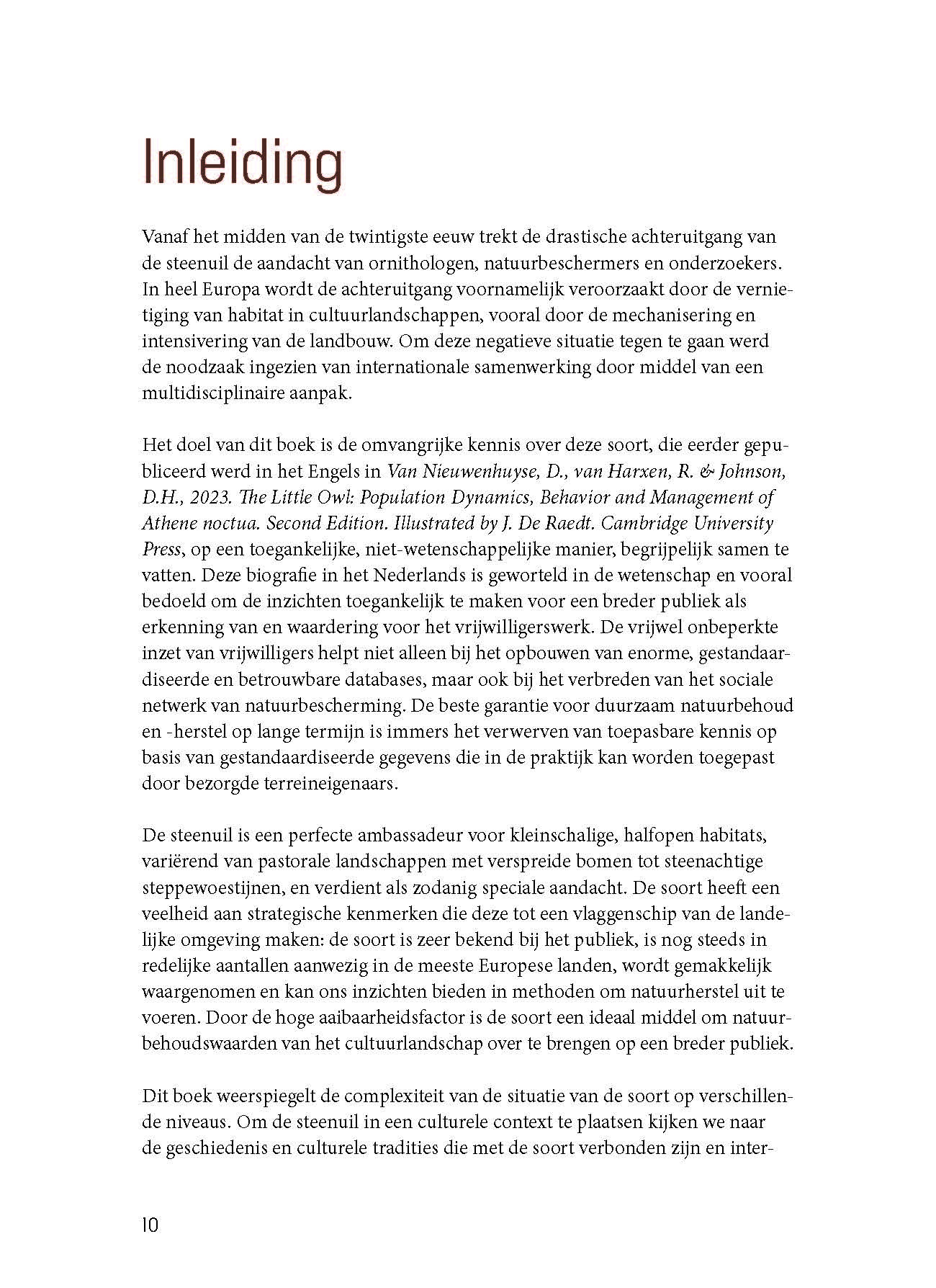 Biografie van de steenuil - Godin van de nacht