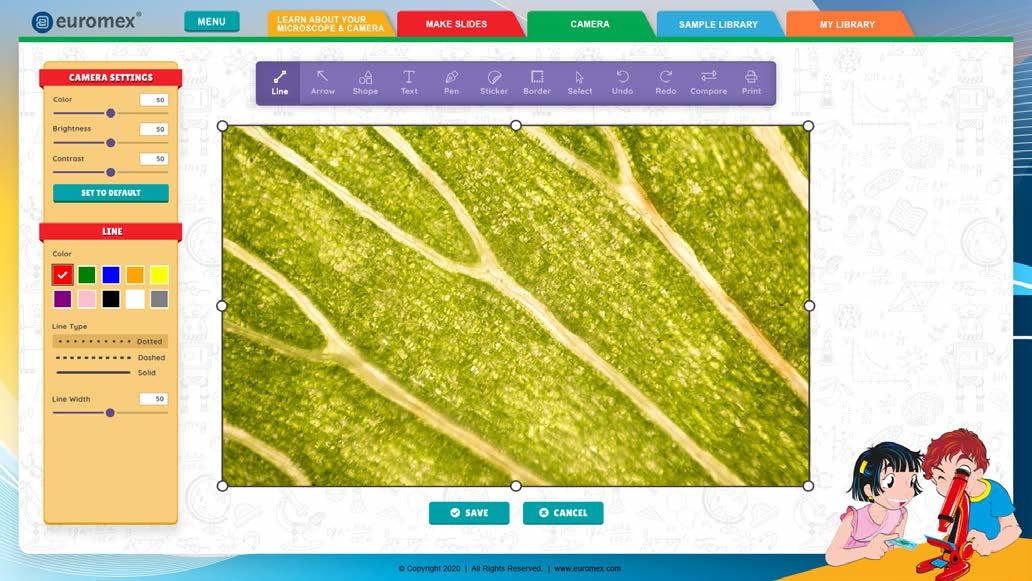 Euromex Explorer digitale USB 2.0 oculaircamera