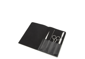 Euromex 4-teilig Präpariersatz in Kunstlederetui