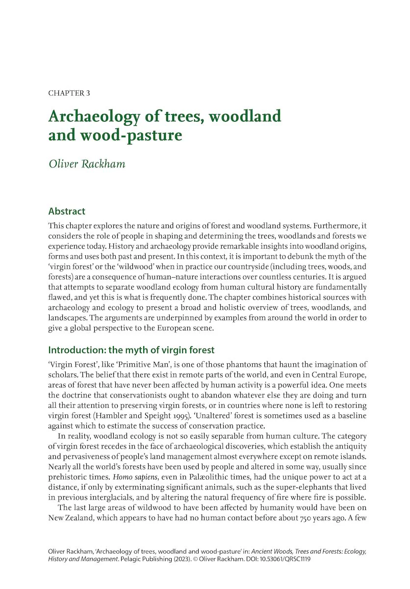 Ancient Woods, Trees and Forests