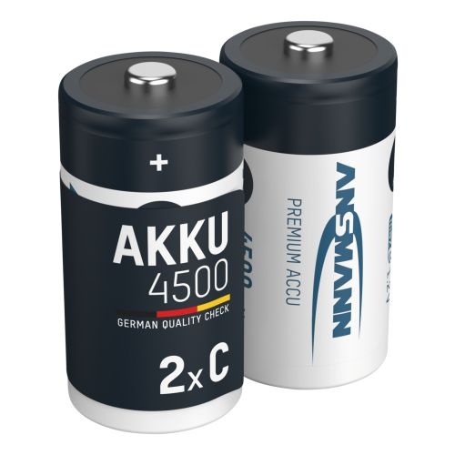 Ansmann NiMH Premium maxE 4500mAh C - 2 pack