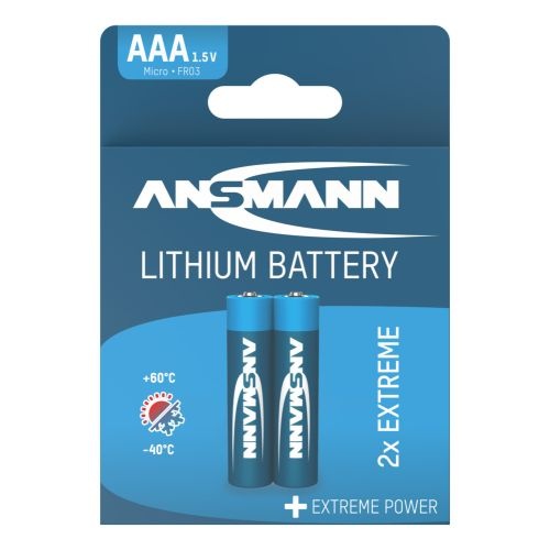 Ansmann Lithium AAA - 2 pack