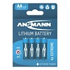 Ansmann Lithium AA - 4 pack