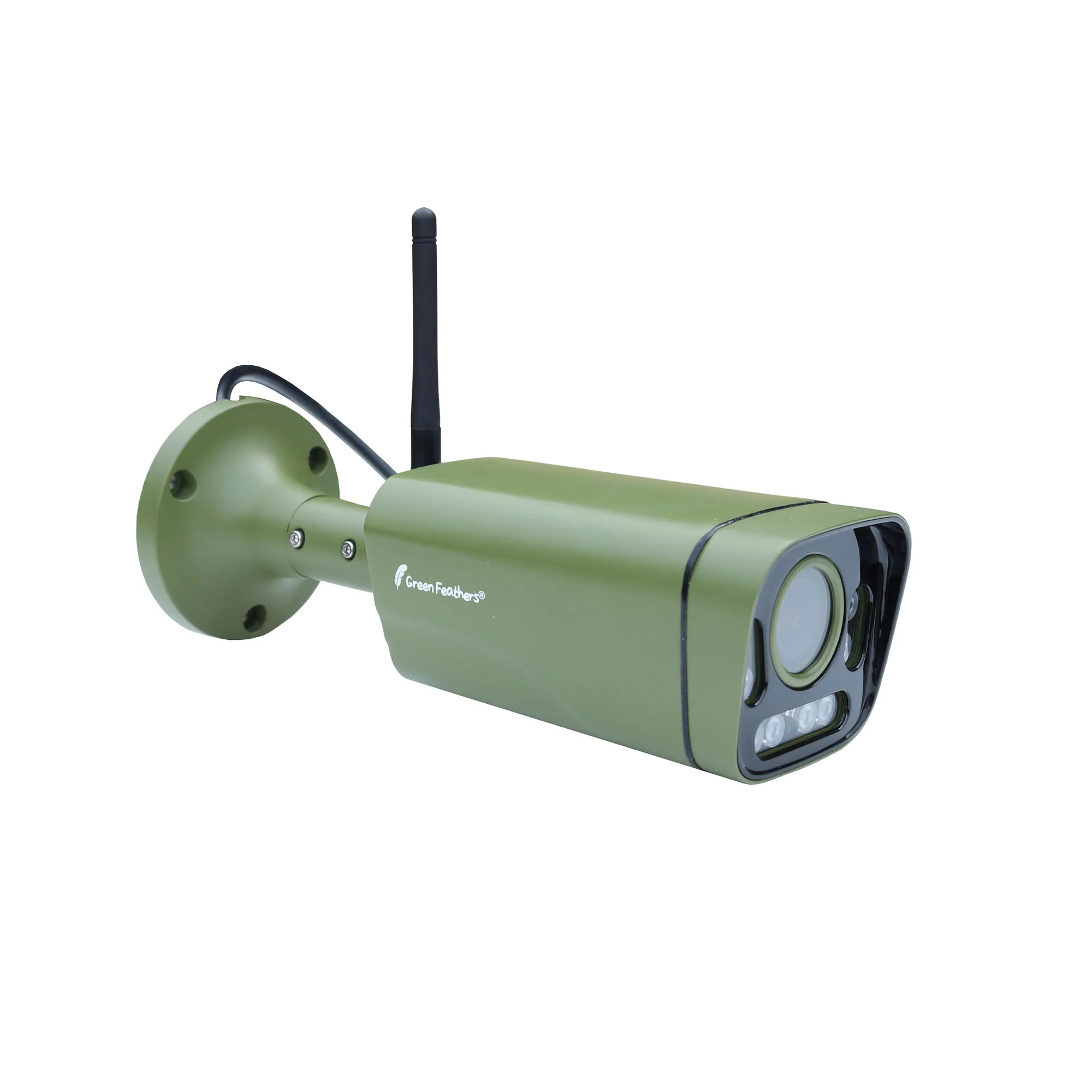 Green Feathers WiFi Varifocal Bullet Wildlife Camera (4e Gen)
