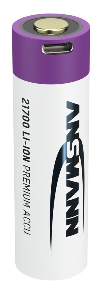 Ansmann Li-Ion USB-C Wiederaufladbare 21700 5000 mAh Batterie