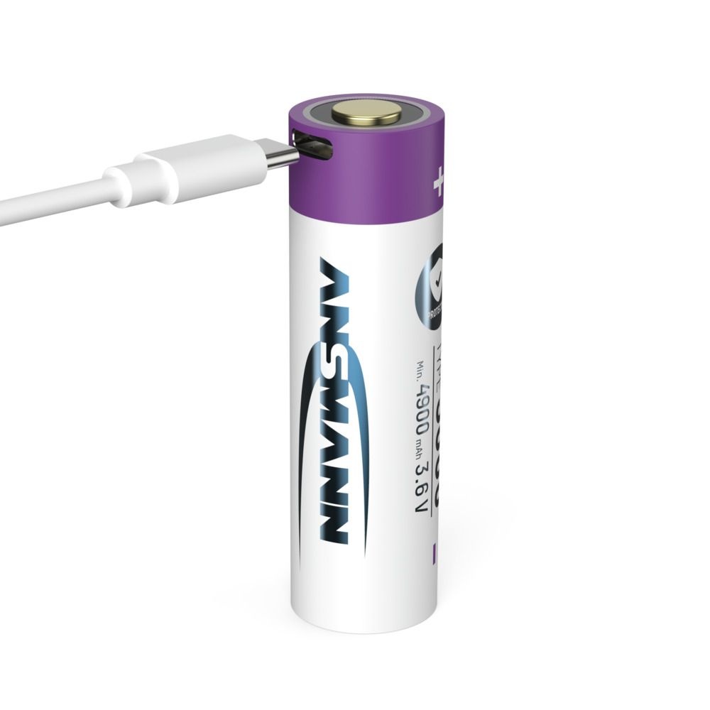 Ansmann Li-Ion USB-C Wiederaufladbare 21700 5000 mAh Batterie