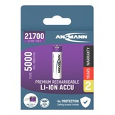 Ansmann Li-Ion USB-C Wiederaufladbare 21700 5000 mAh Batterie