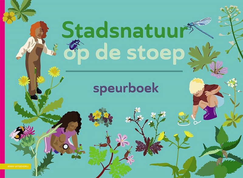 Stadsnatuur op de stoep - Speurboek stoepplanten herkennen | met gratis spellenmap