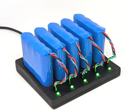 Frontier Labs 5-poorts acculader BAR-V2 lithium