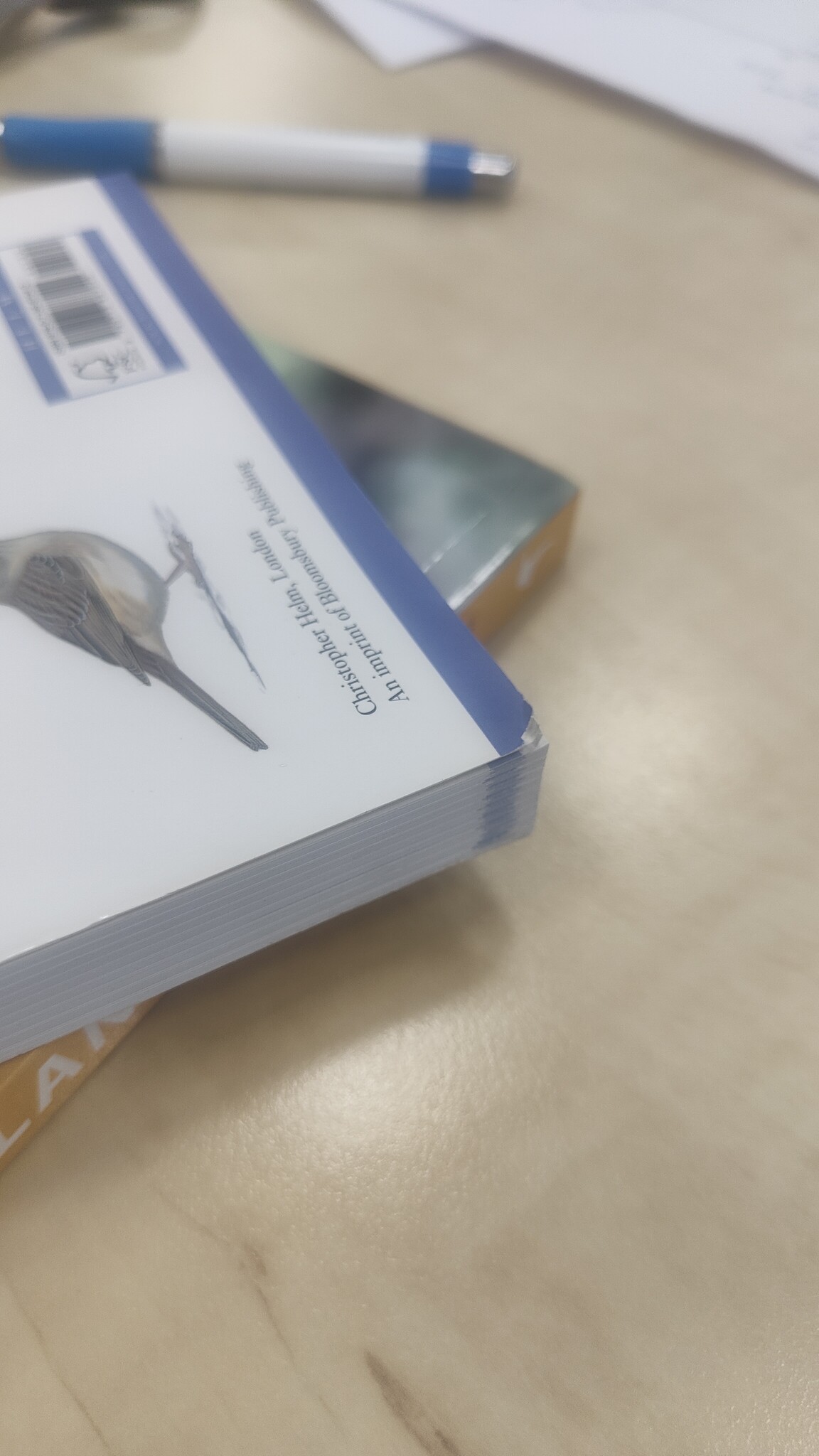 Damaged copy - Birds of Mongolia