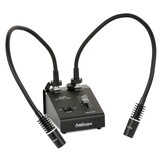 AmScope 6W LED-Doppelschwanenhals Beleuchtung