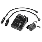 AmScope 6W LED dubbele zwanenhalsverlichting