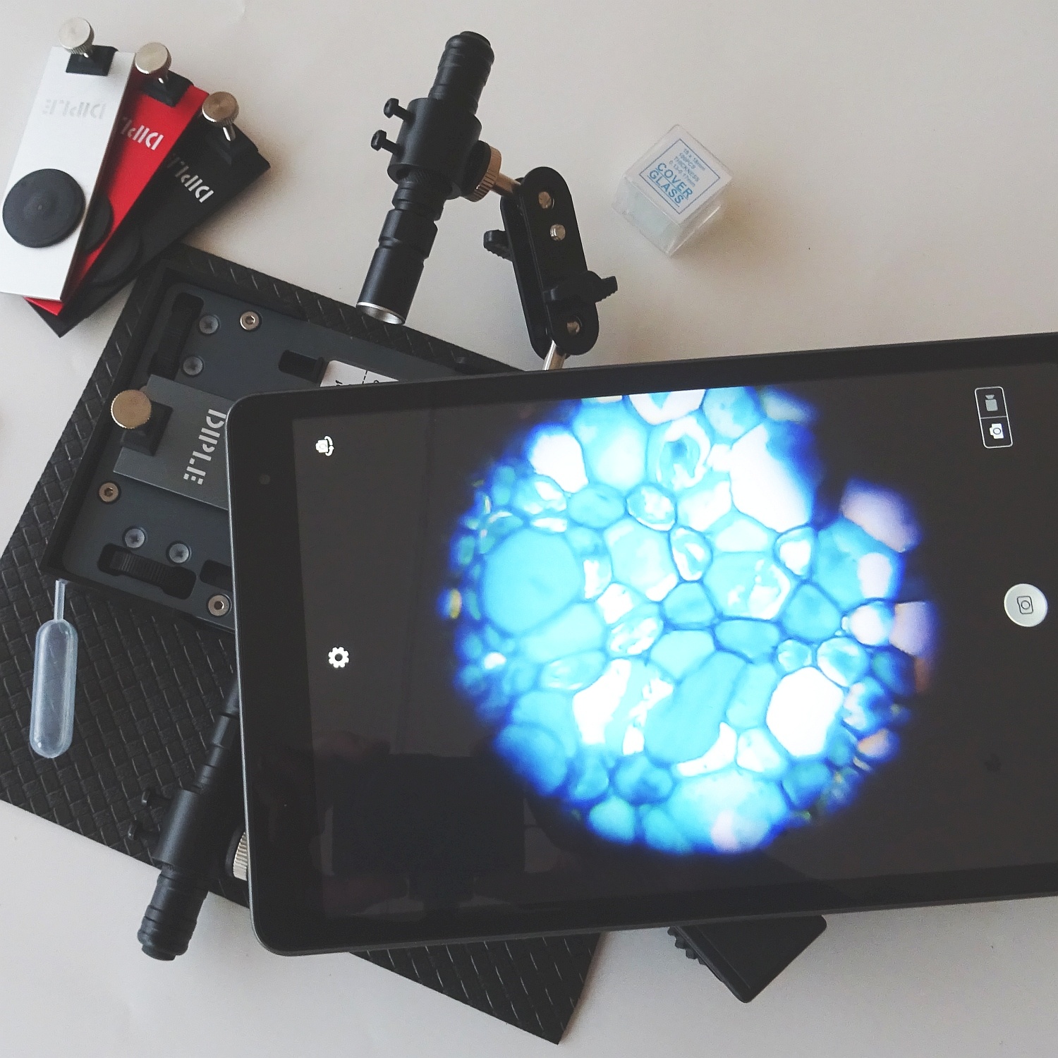 DIPLE II-F set - Geavanceerde  draagbare microscopie