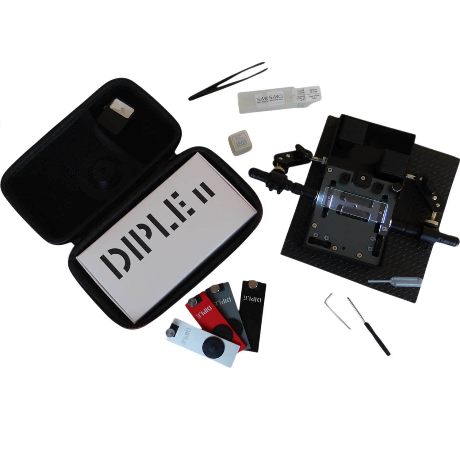 DIPLE II-F kit - Advanced portable microscopy