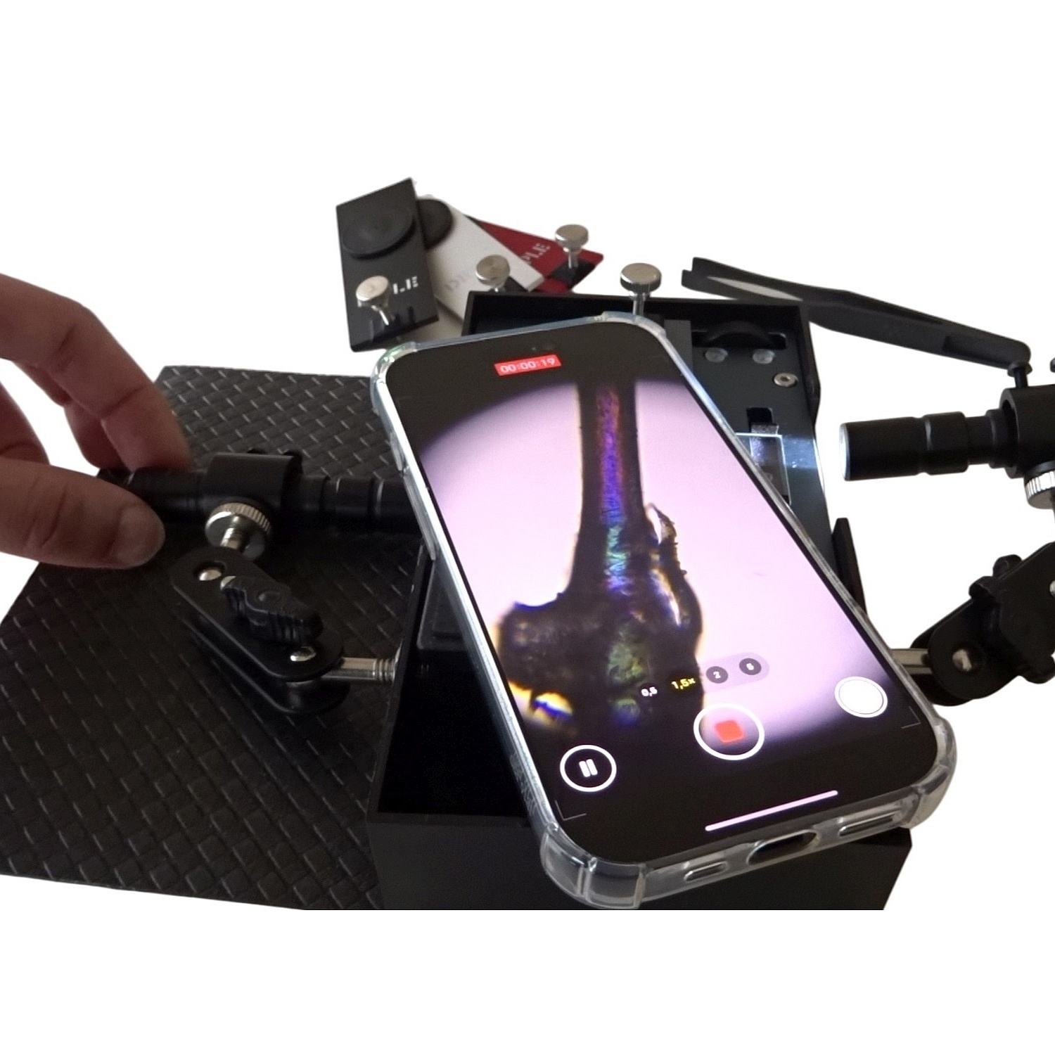 DIPLE II-F kit - Advanced portable microscopy