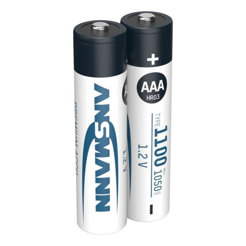 Ansmann Oplaadbare AAA batterijen 1100 mAh  2-pack