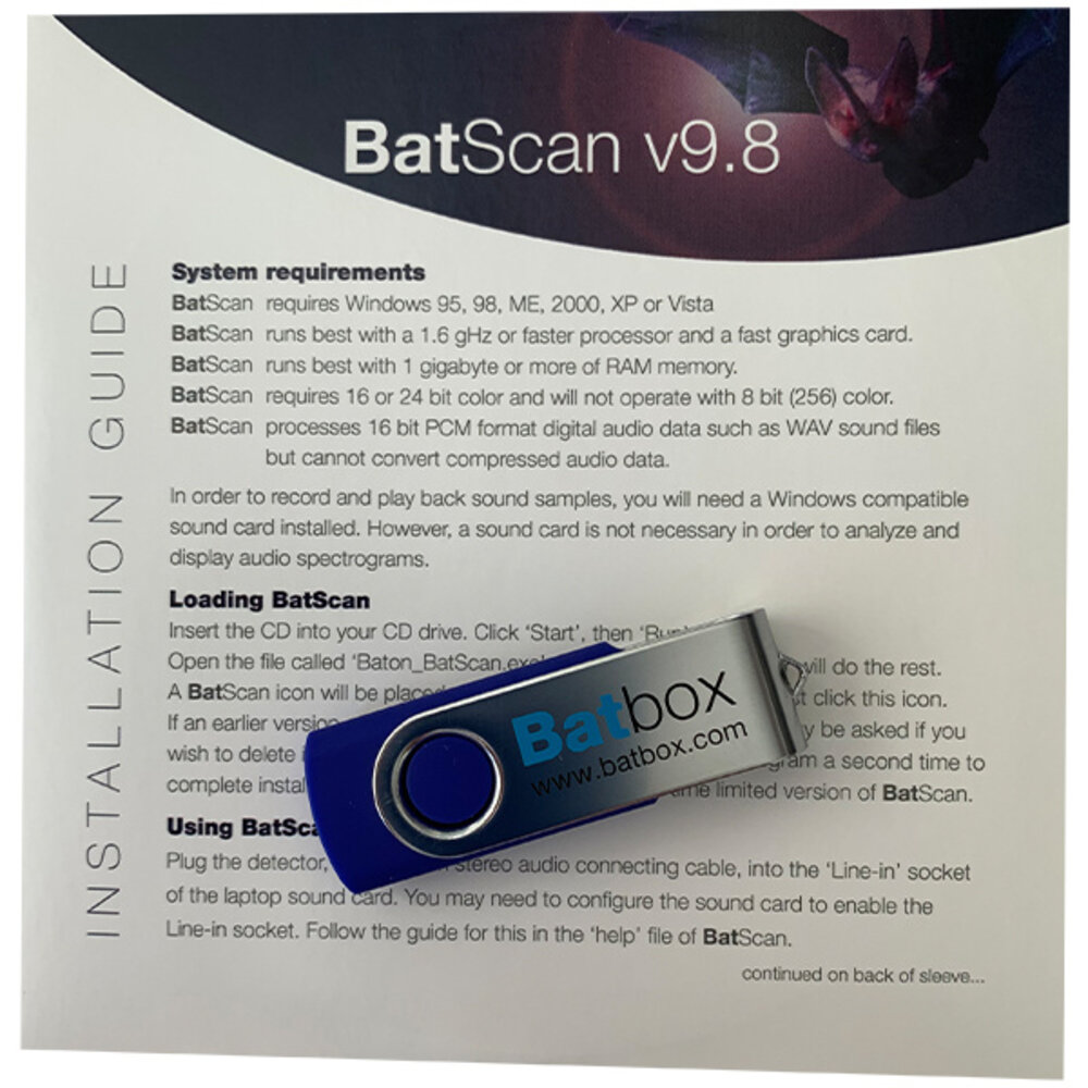 Batbox BatScan USB - Veldshop