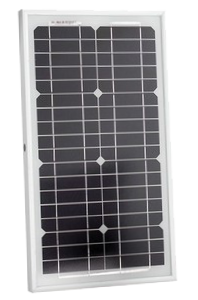 Elekon Solarpanel 20W zu Batlogger C/C2