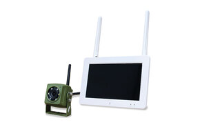 Green Feathers Wireless Bird Box Camera & Screen Pack