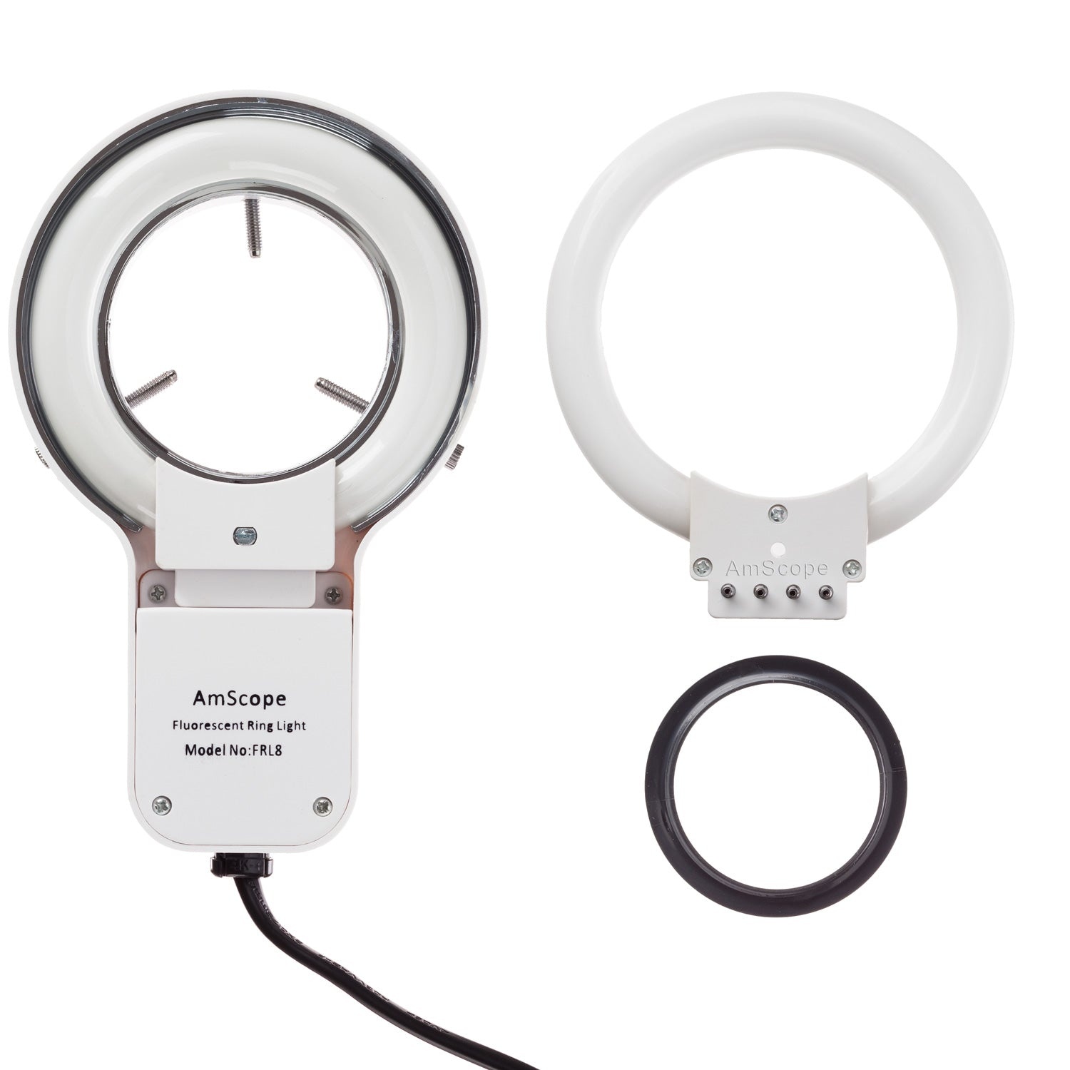 AmScope 8W Microscope Fluorescent Ring Light