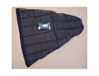 Vouwnet diameter 50 cm - zwart, wit of groen