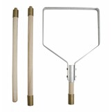 NHBS Handnet - driedelig stok en frame (300 mm breed)