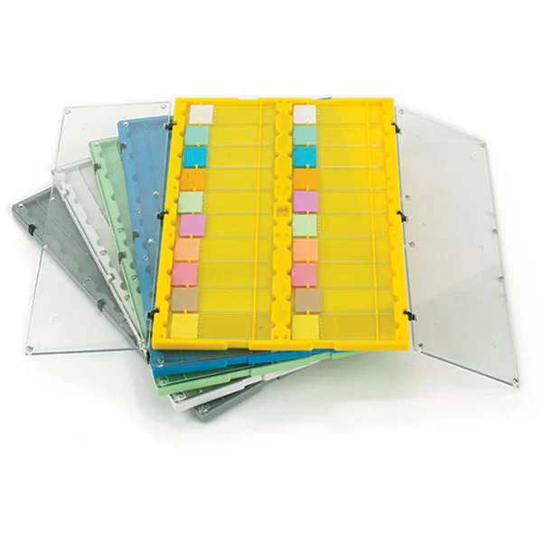 Globe Microscope Slide File Folder for 20 slides